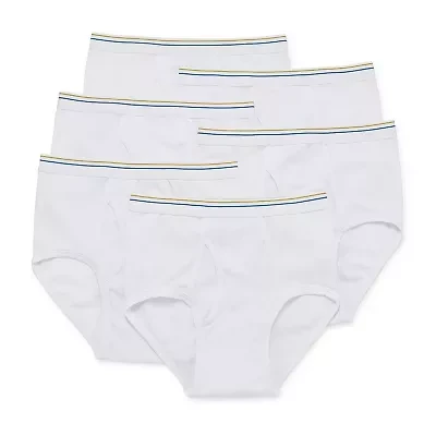 Stafford Dry + Cool Full Cut Mens 6 Pack Briefs 302872
