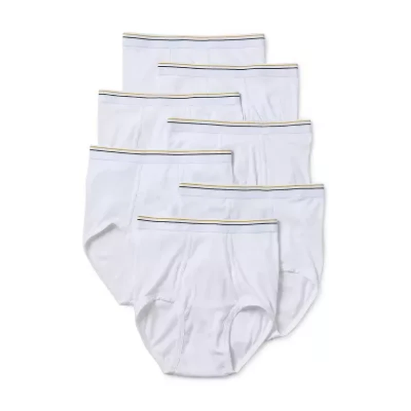 Stafford Cotton Full Cut Bonus Pack Mens 7 Pack Briefs 302865