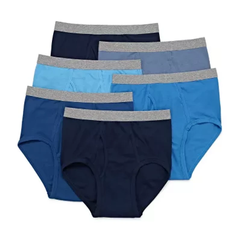 Stafford Dry + Cool Full-Cut Mens Big 6 Pack Briefs 302872