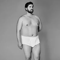 Stafford Dry + Cool Full-Cut Mens Big 6 Pack Briefs 302872