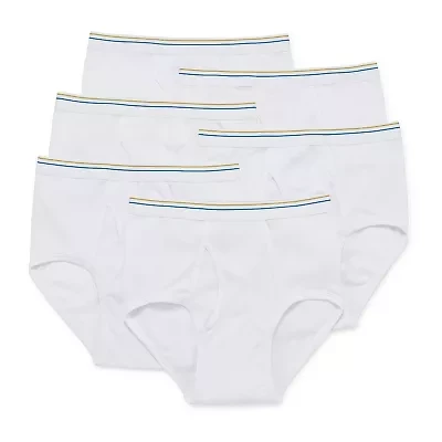 Stafford Dry + Cool Full-Cut Mens Big 6 Pack Briefs 302872