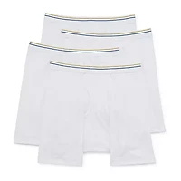 Stafford Dry + Cool Mens Big 4 Pack Boxer Briefs 302869
