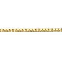 14K Gold .75mm Box Chain Necklace