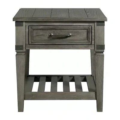 Intercon Incorporated Foundry Living Room Collection 1-Drawer End Table