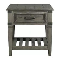 Intercon Incorporated Foundry Living Room Collection 1-Drawer End Table