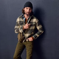 mutual weave Mens Fleece Big and Tall Shirt Jacket