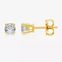 ( G/SI1-SI2 ) 1/4 CT. T.W. Lab-Grown Diamond 14K Gold Round Stud Earrings