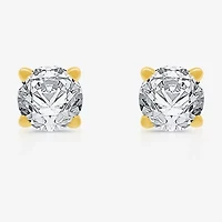 ( G/SI1-SI2 ) 1/4 CT. T.W. Lab-Grown Diamond 14K Gold Round Stud Earrings