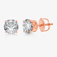 3 CT. T.W. Lab Grown White Diamond 14K Gold Round Jewelry Set