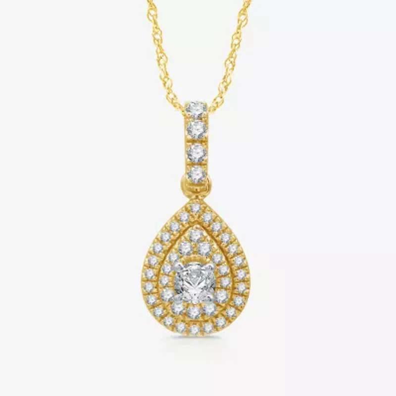 Ever Star (G / Si2-Si3) 2 CT. T.W. Lab Grown White Diamond 10K or 14K Gold 2-pc. Jewelry Set