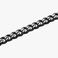 Stainless Steel Solid Curb Chain Bracelet