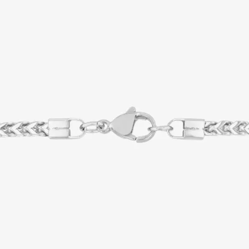 Men's Stainless Steel Solid Link Chain Necklace
