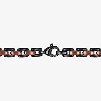 Mens Stainless Steel 24 Inch Link Chain Necklace