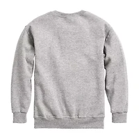 Disney Collection Little & Big Kid Boys Crew Neck Long Sleeve Mickey Mouse Sweatshirt