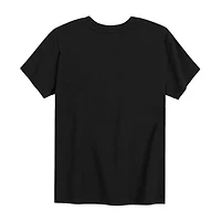 Disney Collection Little & Big Kid Girls Crew Neck Short Sleeve Regular Fit Nightmare Before Christmas Graphic T-Shirt