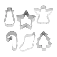 R&M International Llc Mini Christmas 6-pc. Cookie Cutters