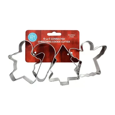 R&M International Llc Christmas 4-In-1 Cookie Cutters