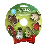 R&M International Llc Christmas Mini Wreath 6-pc. Cookie Cutters