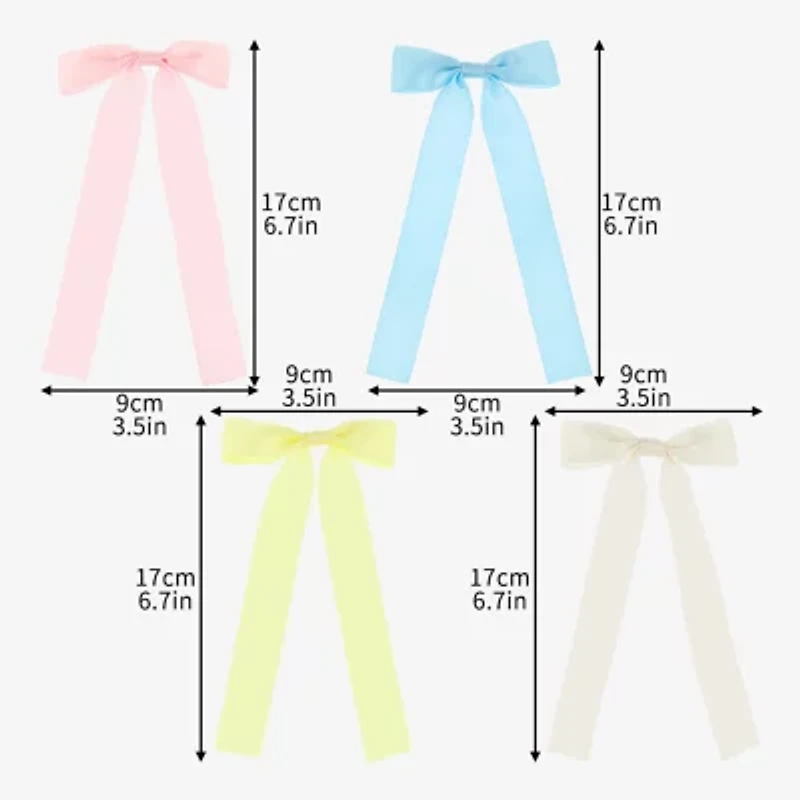 Bijoux Bar 4-pc. Hair Bow