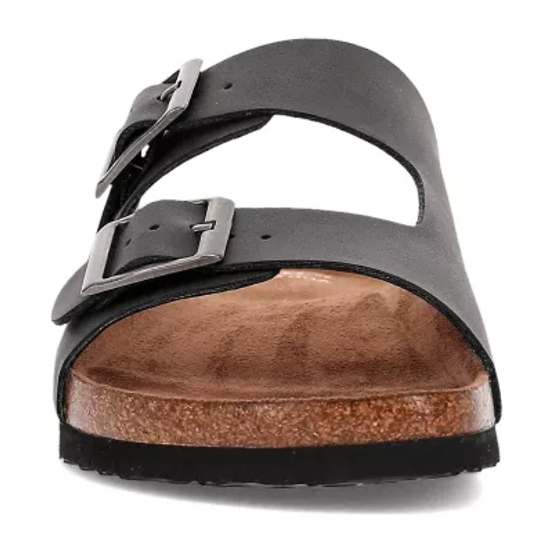 Frye and Co. Pomona Mens Adjustable Strap Footbed Sandals
