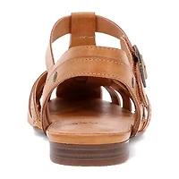Frye and Co. Womens Meenah Adjustable Strap Flat Sandals