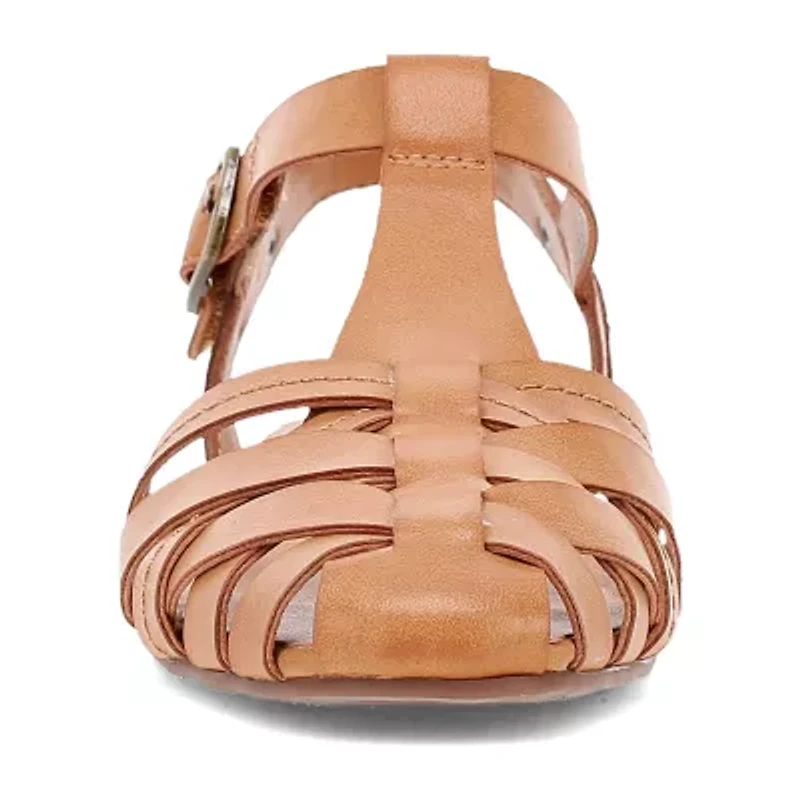 Frye and Co. Womens Meenah Adjustable Strap Flat Sandals