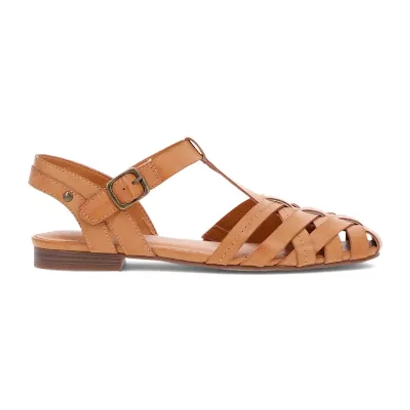 Frye and Co. Womens Meenah Adjustable Strap Flat Sandals