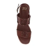 Frye and Co. Womens Lavish Wedge Sandals