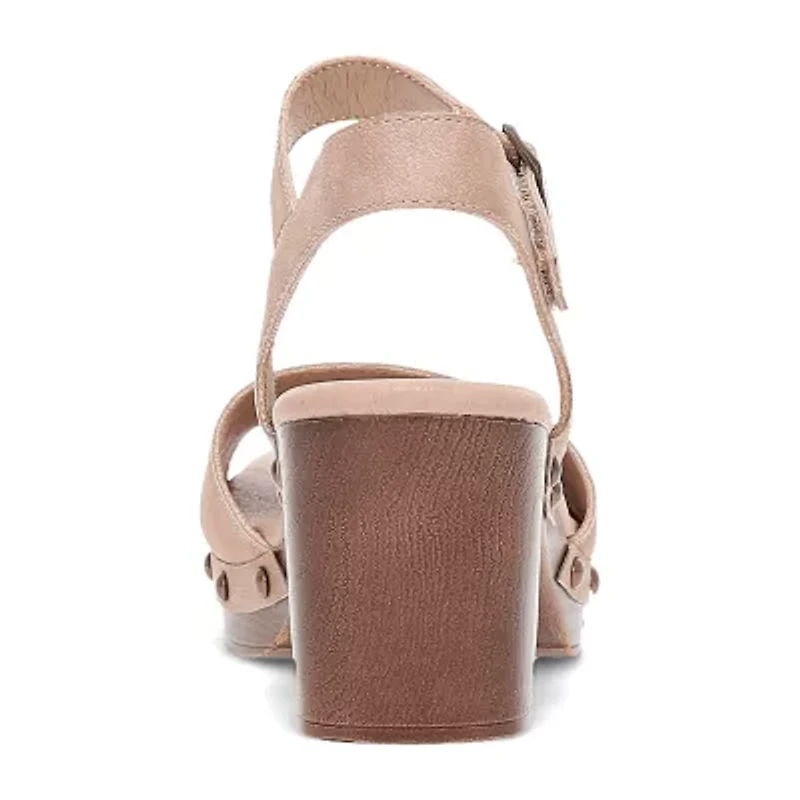 Frye and Co. Womens Girard Heeled Sandals