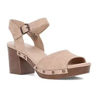Frye and Co. Womens Girard Heeled Sandals