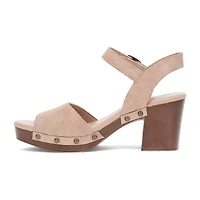 Frye and Co. Womens Girard Heeled Sandals