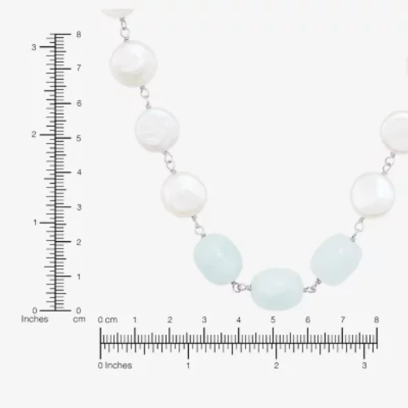 Limited Quantities! Womens White Inch Strand Necklace