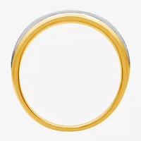 I Said Yes (H-I / I1) Mens 1/4 CT. T.W. Lab Grown White Diamond 14K Gold Over Silver Sterling Wedding Band