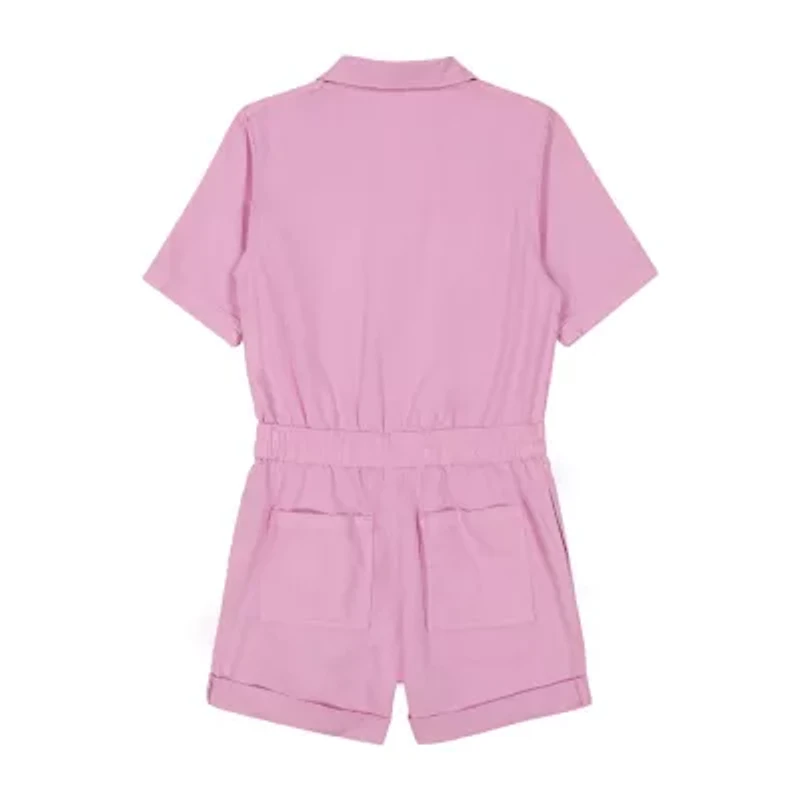 Roxy Big Kid Girls Short Sleeve Belted Romper