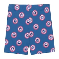 Disney Collection Little & Big Kid Boys 2-pc. Captain America Short Set