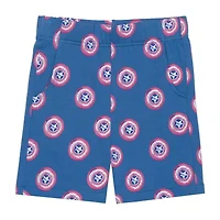 Disney Collection Little & Big Kid Boys 2-pc. Captain America Short Set