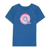 Disney Collection Little & Big Kid Boys 2-pc. Captain America Short Set
