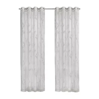 Anita Grommet Top Sheer Single Curtain Panel