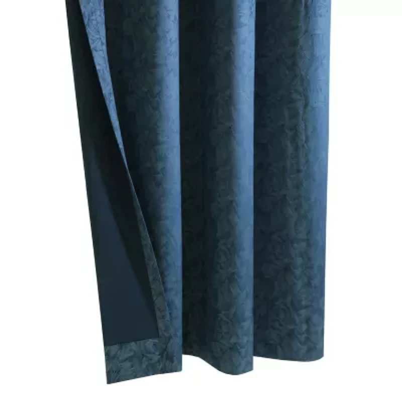 Habitat Bristol Grommet Top Blackout Single Curtain Panel