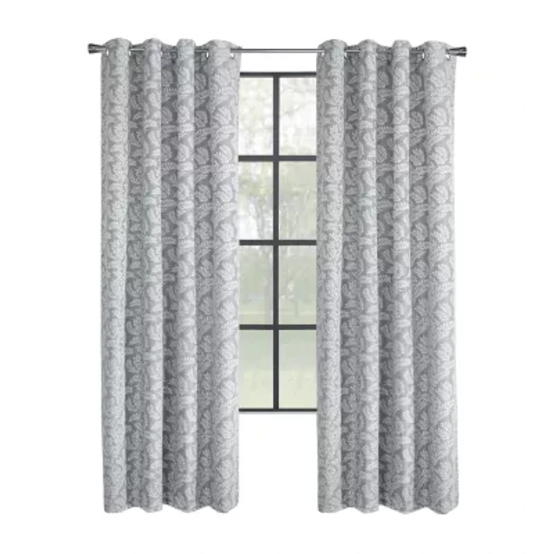 Patricia Grommet Top Energy Saving 100% Blackout Single Curtain Panel