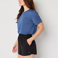 Xersion Womens FeatherLite Woven Pull-On Short