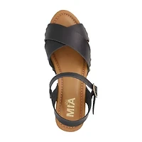 Mia Girl Womens Serenity Heeled Sandals