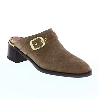 Italian Shoemakers Svana Womens Almond Closed Toe Mules