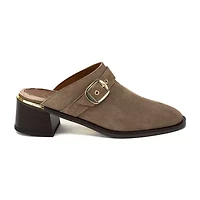 Italian Shoemakers Svana Womens Almond Closed Toe Mules