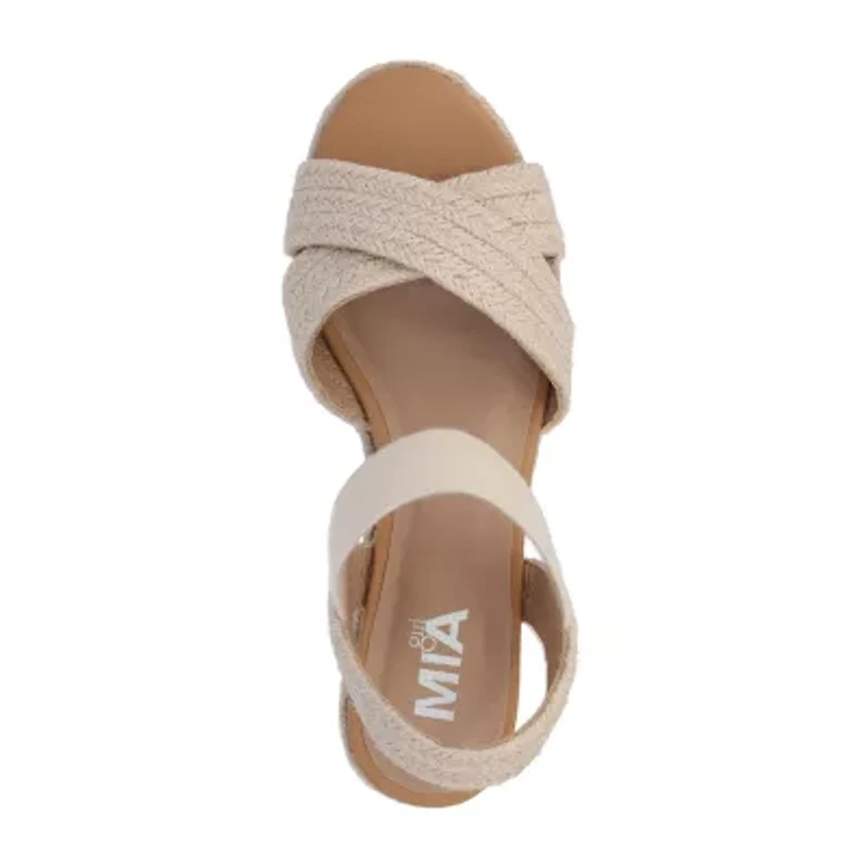 Mia Girl Womens Zonia Wedge Sandals