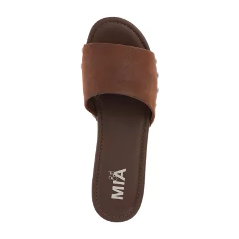 Mia Girl Womens Emrie Slide Sandals