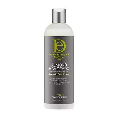Design Essentials Almond & Avocado Moisturizing & Detangling Leave In Conditioner 12 oz.