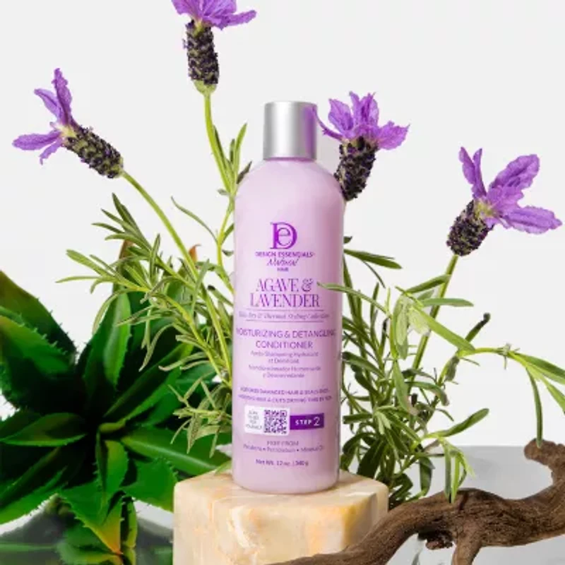 Design Essentials Agave & Lavender Moisturizing & Detangling Conditioner 12 oz.