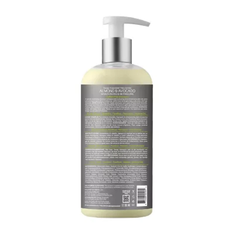 Design Essentials Almond & Avocado Moisturizing & Detangling Sulfate-Free Shampoo 34 oz.