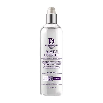 Design Essentials Agave & Lavender Thermal Protectant Hair Serum 4 oz.